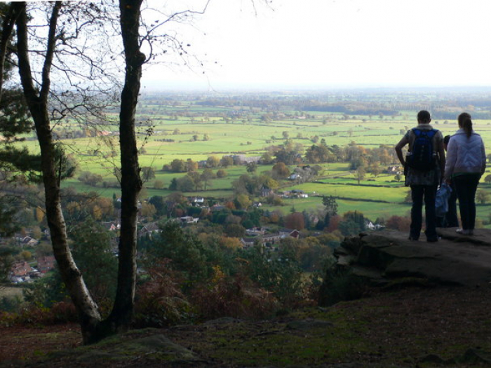 Admiring_the_view_from_Bulkeley_Hill_-_geograph-org-uk_-_1561705