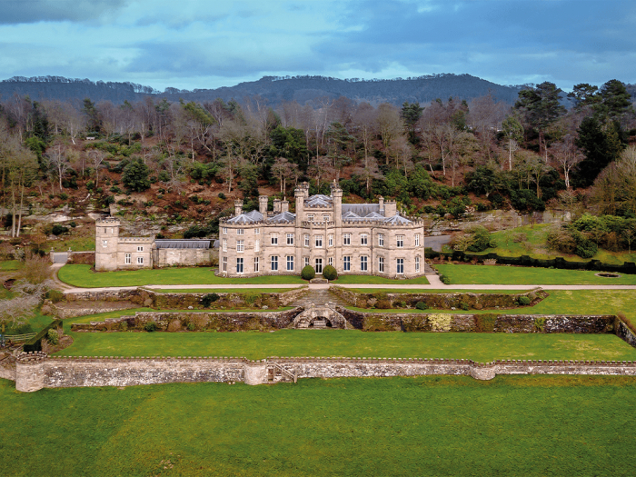 Castle-aerial-front-facing-view