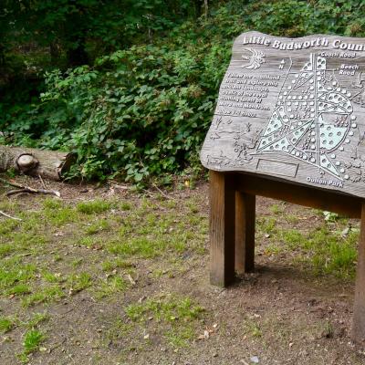 Little Budworth Country Park notice board